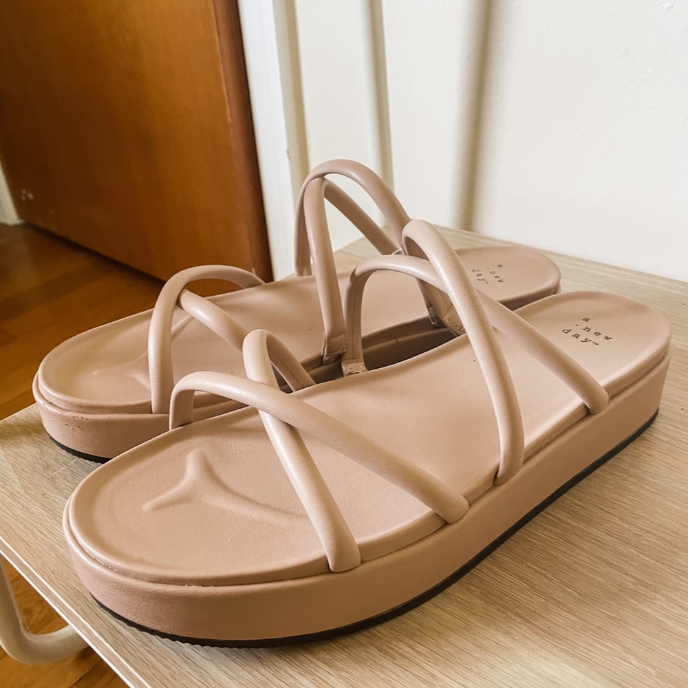A New Day Platform Sandals